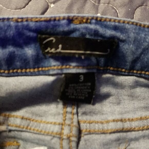 Cred distressed jeans size 3 - Picture 4 of 4